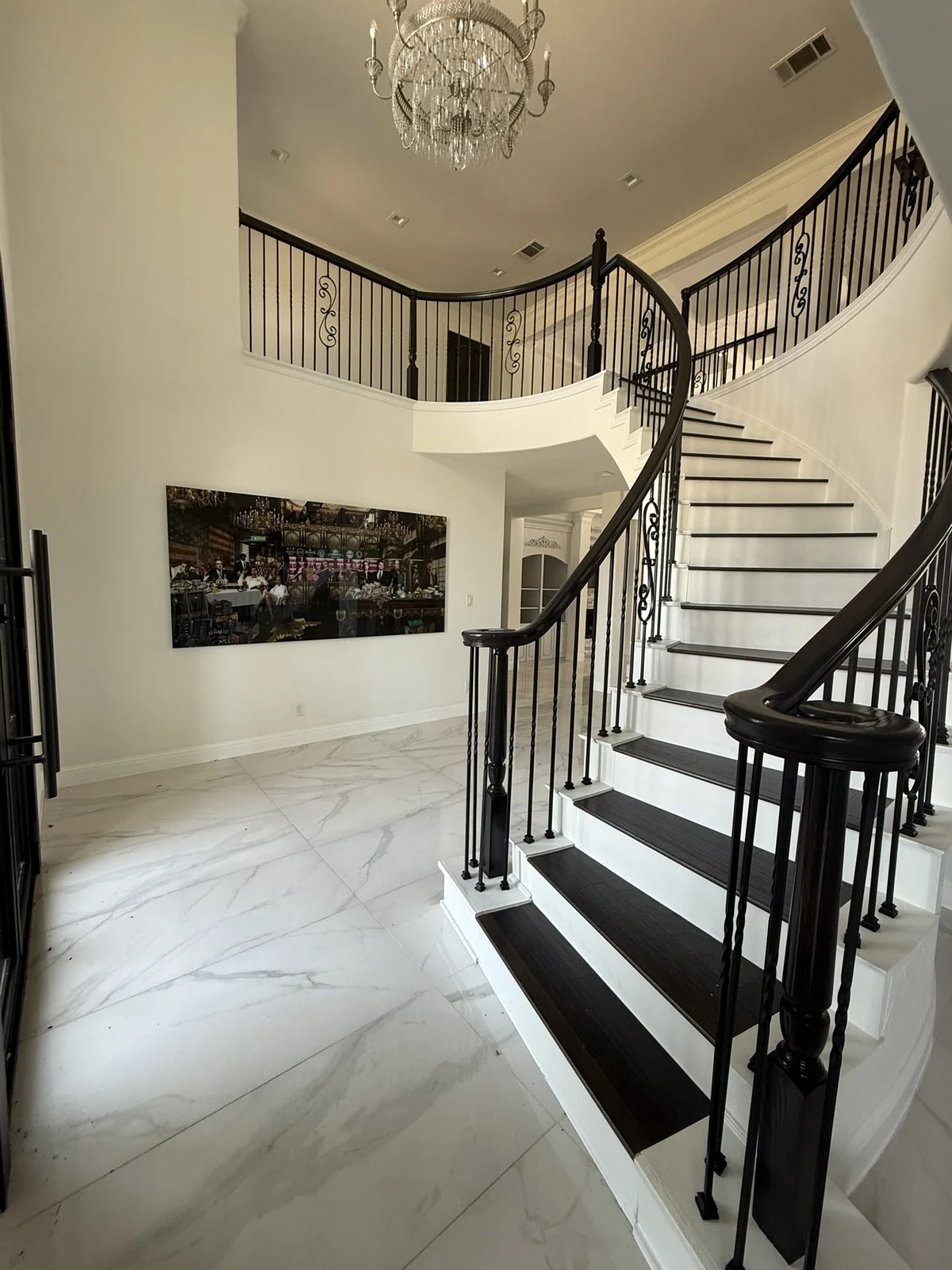 The staircase, 1129 Oak Creek Road - August 2026