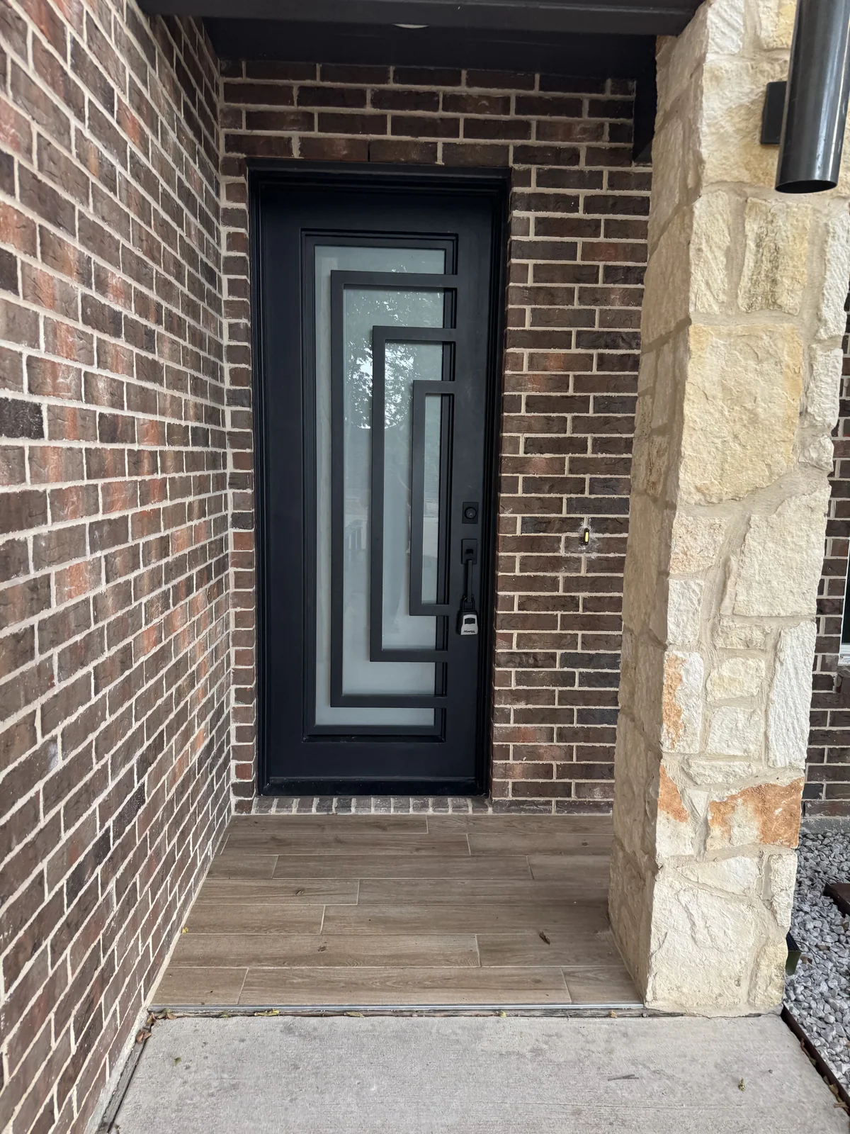 The entrance, 1641 Cleaver Street - August 2025