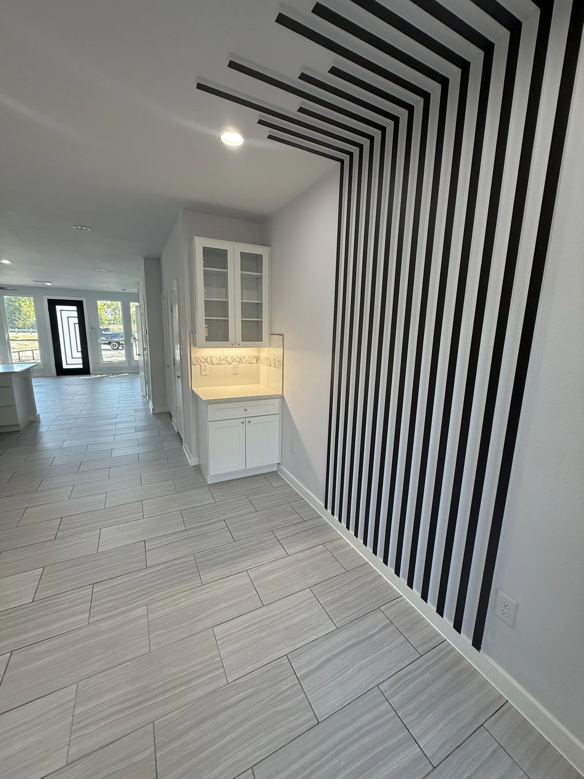 The entrance, 1645 Cleaver Street - October 2025
