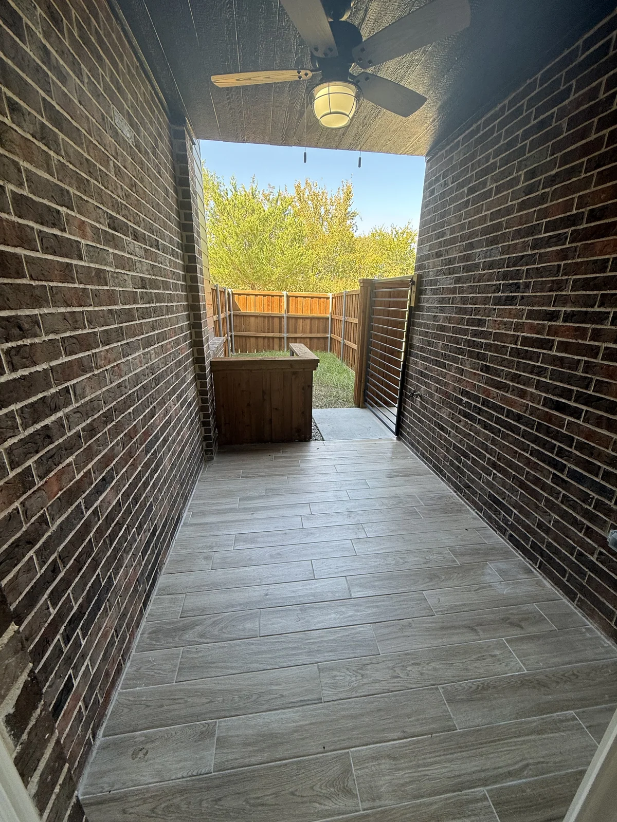 Outdoor space, 1645 Cleaver Street - October 2025